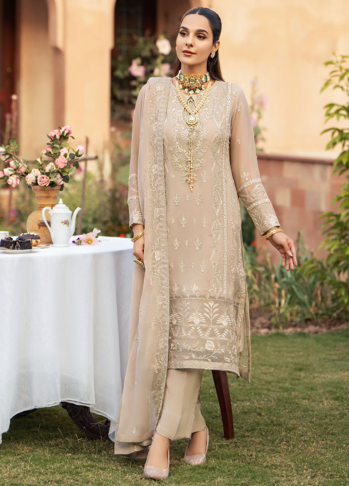Merakish By Shahzeb Textiles Luxury Collection 2024 Amal