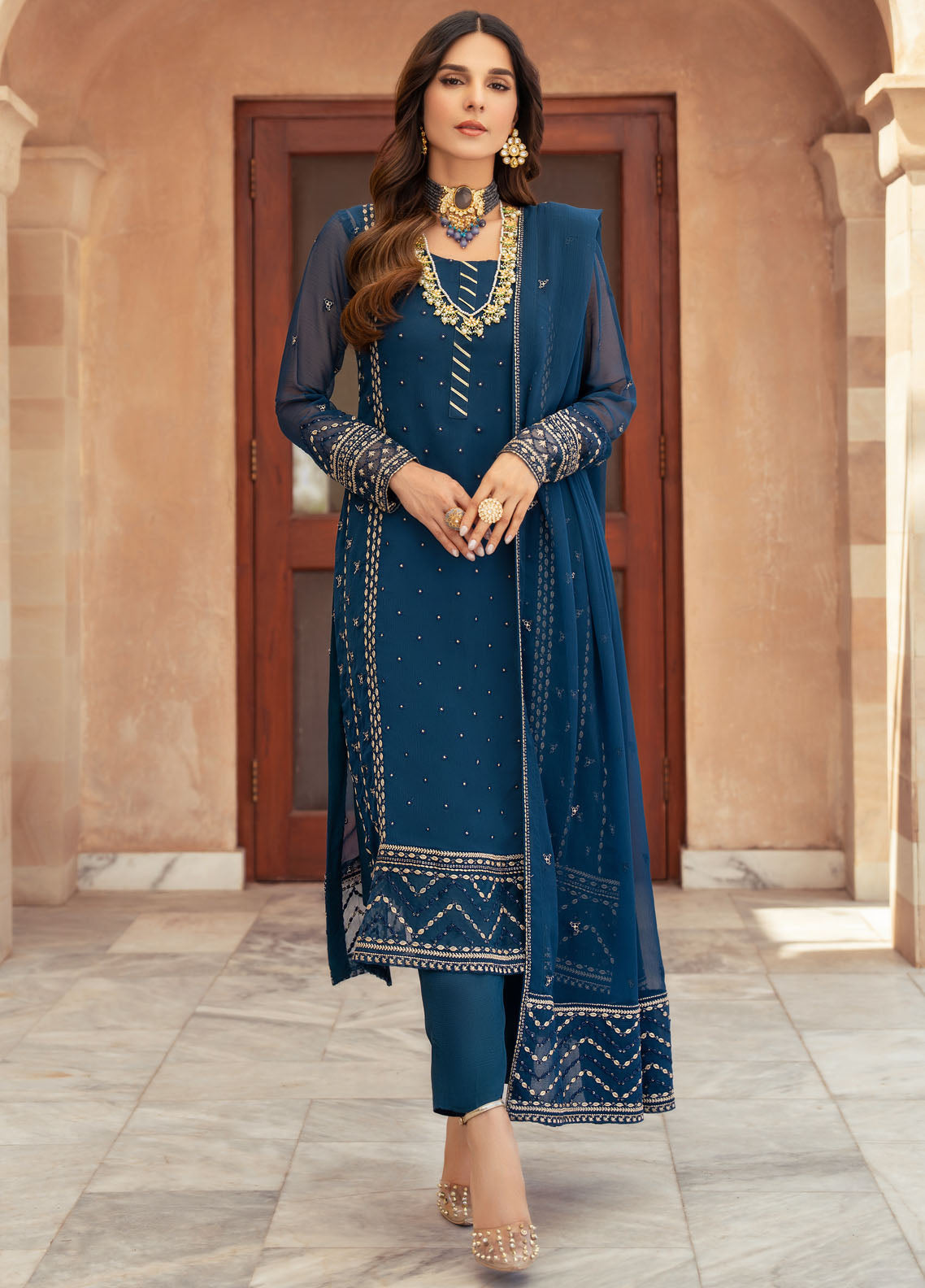 Merakish By Shahzeb Textiles Luxury Collection 2024 Eshal