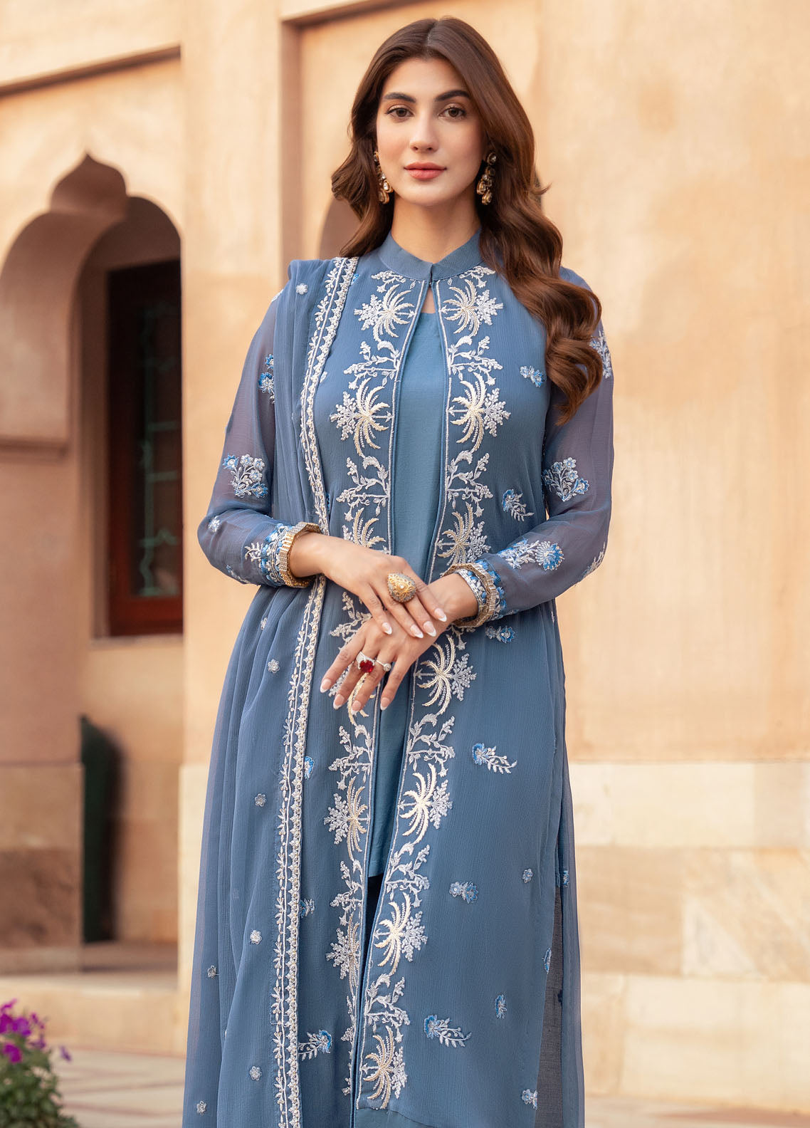 Merakish By Shahzeb Textiles Luxury Collection 2024 Lina