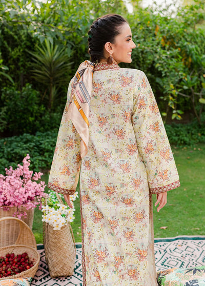 Naayas Pret Embroidered Lawn 3 Piece Suit NS23M Isabea