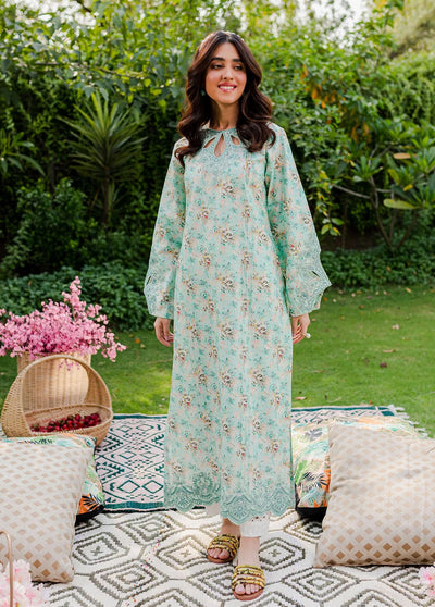 Naayas Pret Embroidered Lawn 3 Piece Suit NS23M Seabia