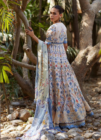 Mina Hasan Embroidered Lawn Suits Unstitched 3 Piece MNH25LL Taara