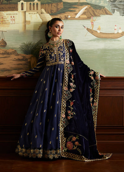 Mina Hasan Velvet Luxe Formals Collection 2024 Raniya