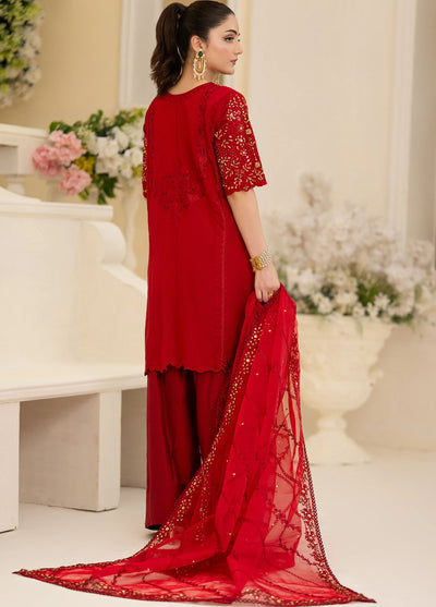 Minha by Miras Pret Embroidered Silk 3 Piece Kire