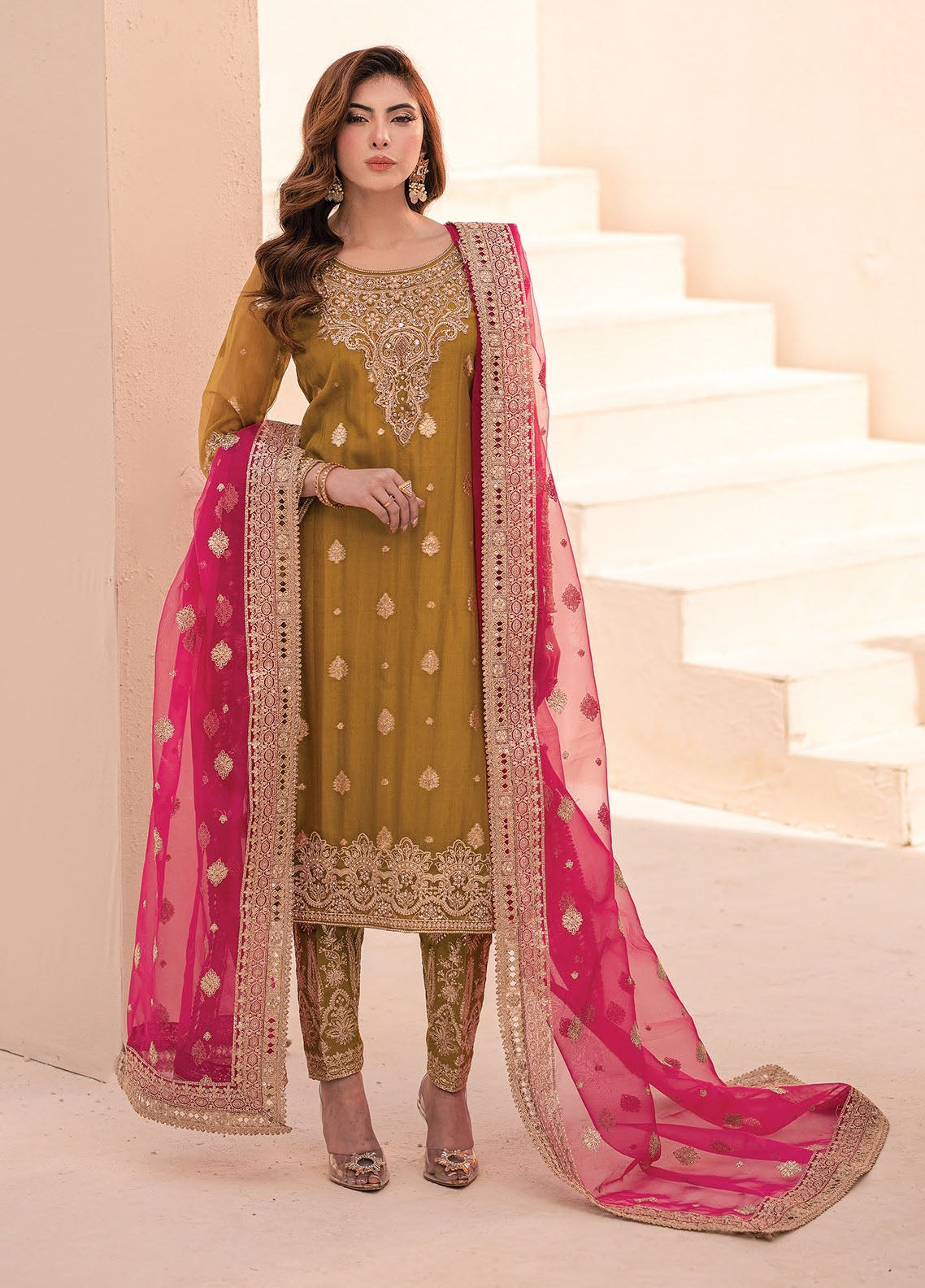 Miorah By House Of Nawab Unstitched Collection 2024 D-2 Tanya A