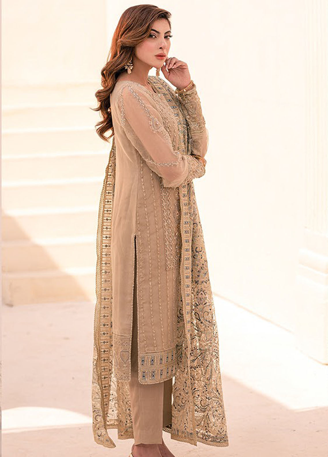 Miorah By House Of Nawab Unstitched Collection 2024 D-5 Isood B