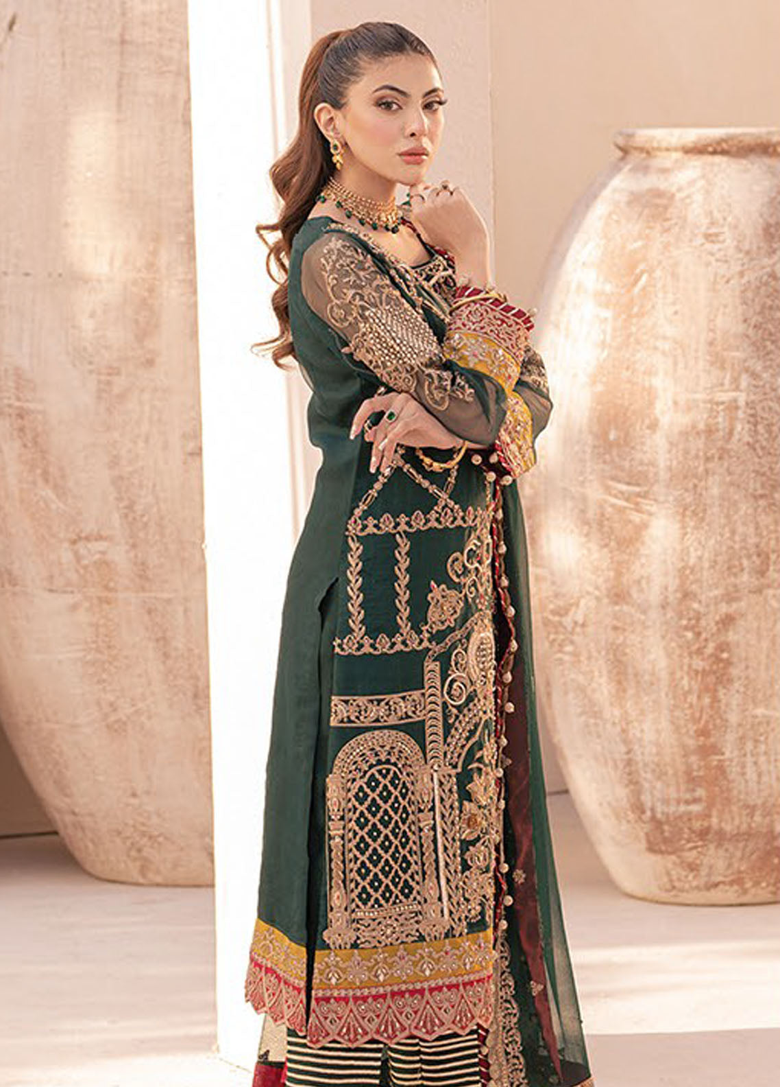 Miorah By House Of Nawab Unstitched Collection 2024 D-6 Zidhar A