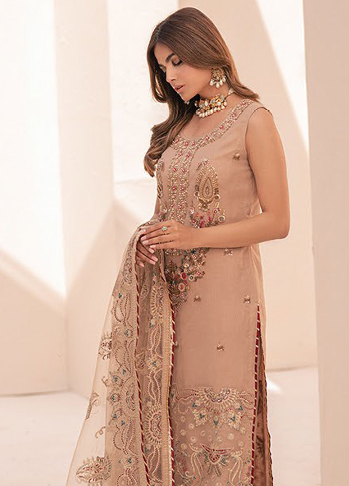 Miorah By House Of Nawab Unstitched Collection 2024 D-7 Binah B