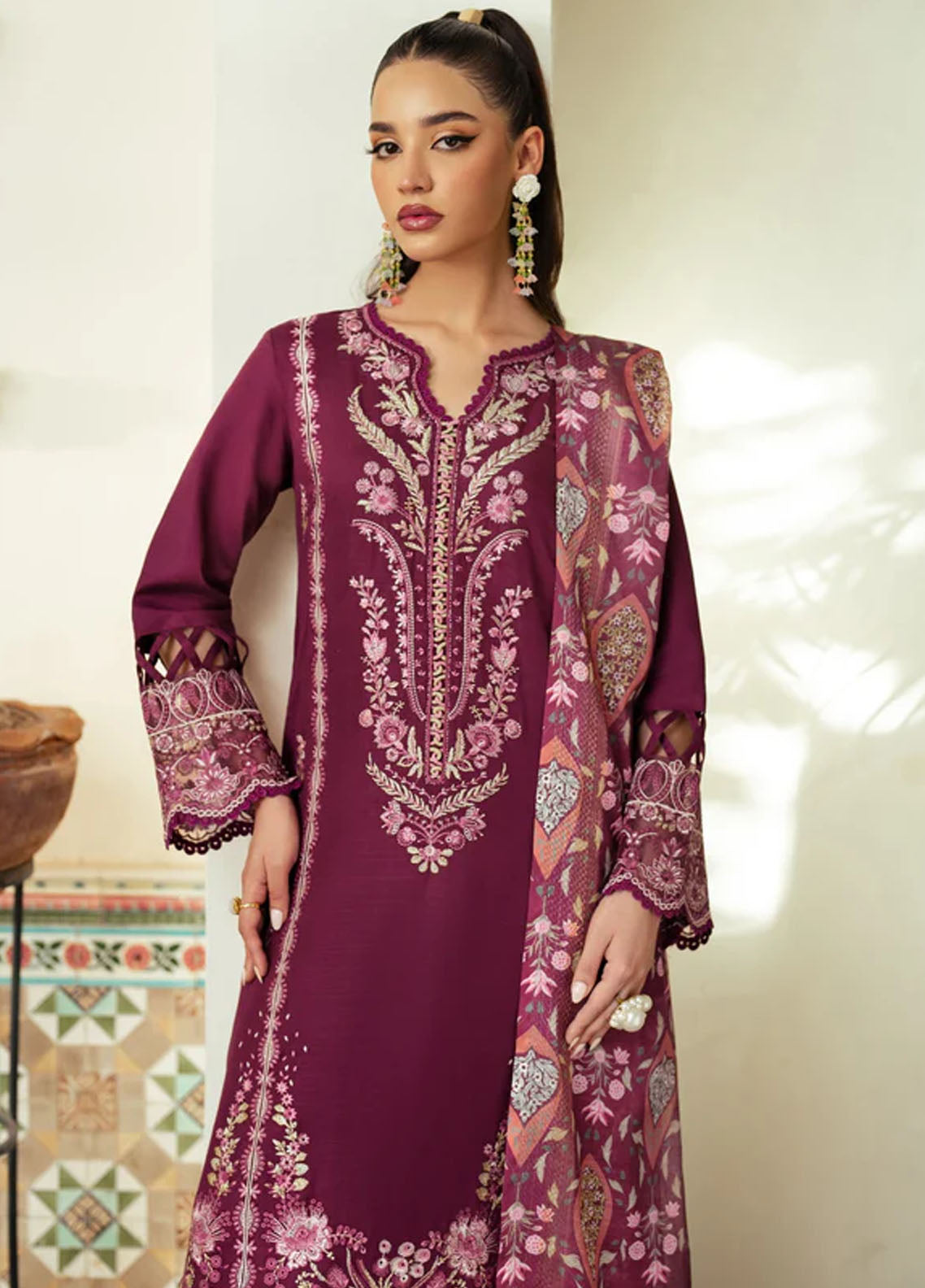 Miraal By Aabyaan Signature Viscose Collection 2024 AV-05 Besma