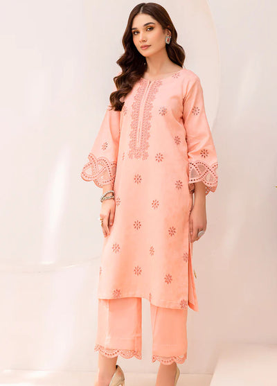 Mohagni Pret Embroidered Jacquard 2 Piece Suit LEF-11