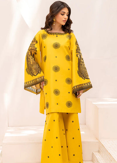 Mohagni Pret Embroidered Cotton 2 Piece Suit LEF-13