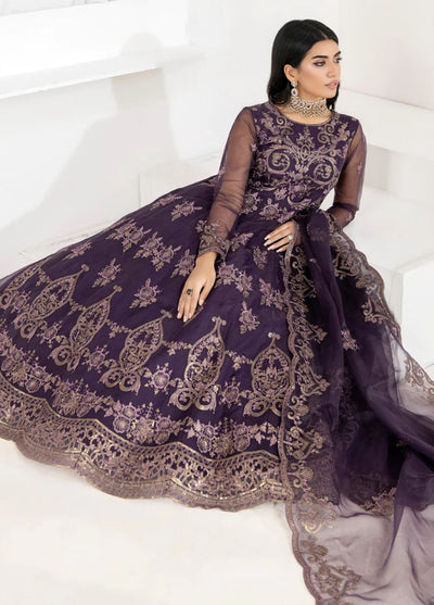 Mohagni Pret Embroidered Organza 3 Piece Suit MGP-14