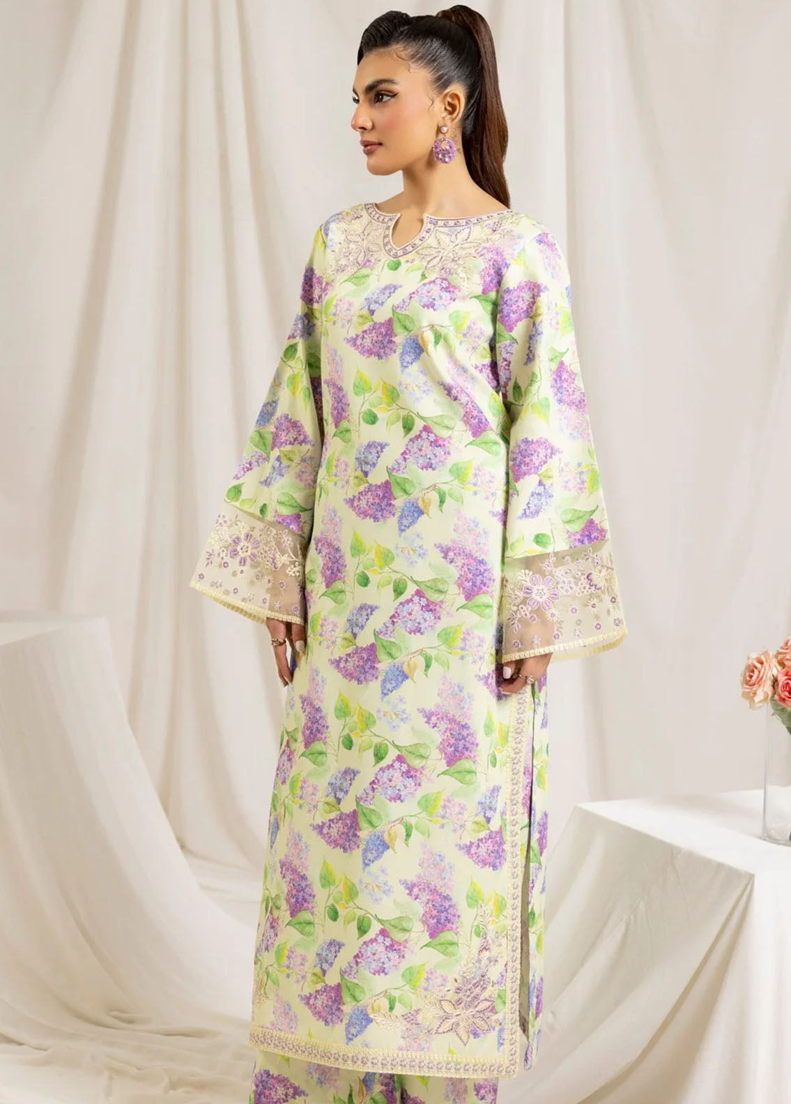 Mohagni Pret Embroidered Lawn 2 Piece Suit PLS-102