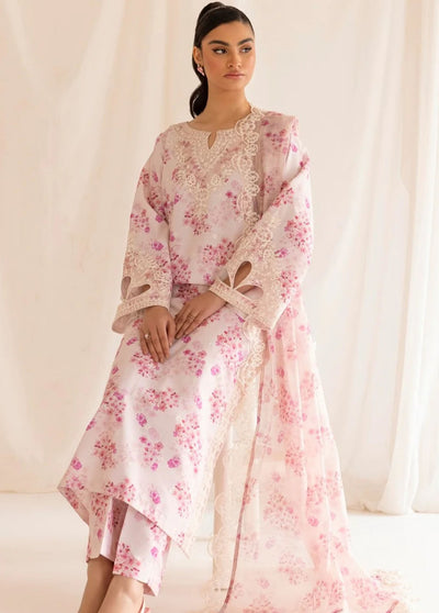 Mohagni Pret Embroidered Lawn 3 Piece Suit PLS-112