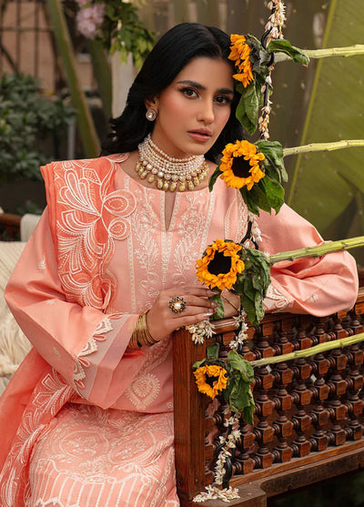 Mohagni Pret Embroidered Lawn 3 Piece Suit SCM-01