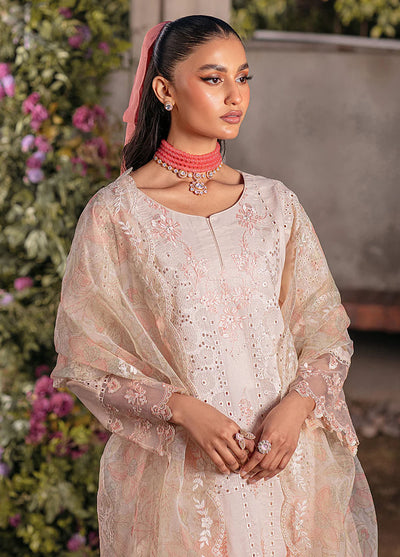 Mohagni Pret Embroidered Lawn 3 Piece Suit SCM-04