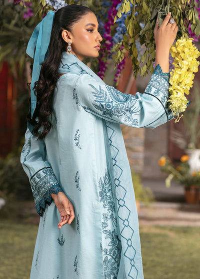 Mohagni Pret Embroidered Lawn 3 Piece Suit SCM-10