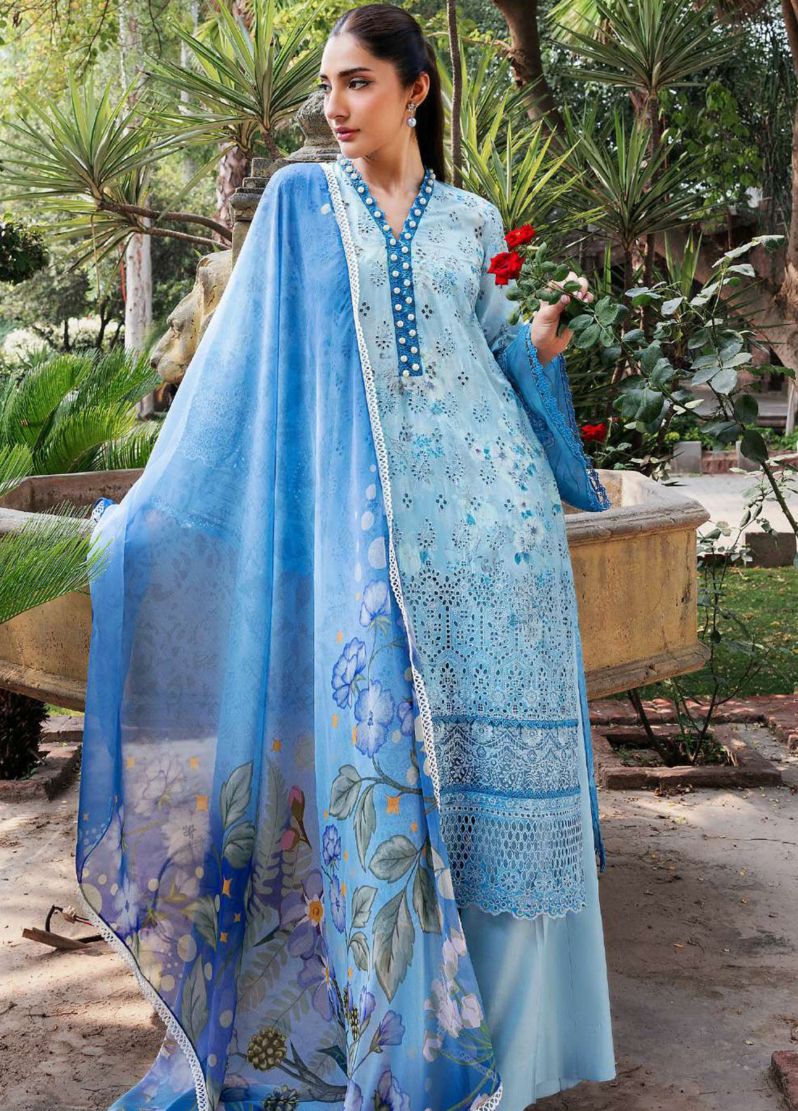 Motifz Digital Printed Lawn Suits Unstitched 3 Piece MT25ADP 5370 Mishti