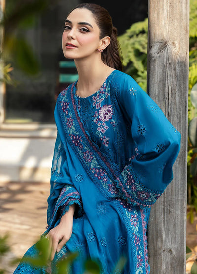 Motifz Embroidered Lawn Suits Unstitched 3 Piece MT25LL 5310 Margo