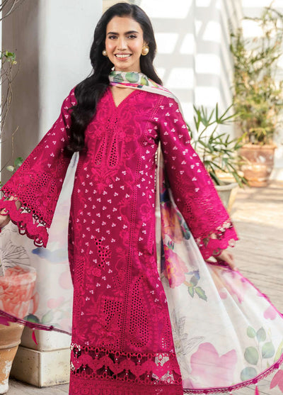 Motifz Embroidered Lawn Suits Unstitched 3 Piece MT25LL 5311 Liana