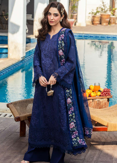 Motifz Embroidered Lawn Suits Unstitched 3 Piece MT25LL 5330 Maelys