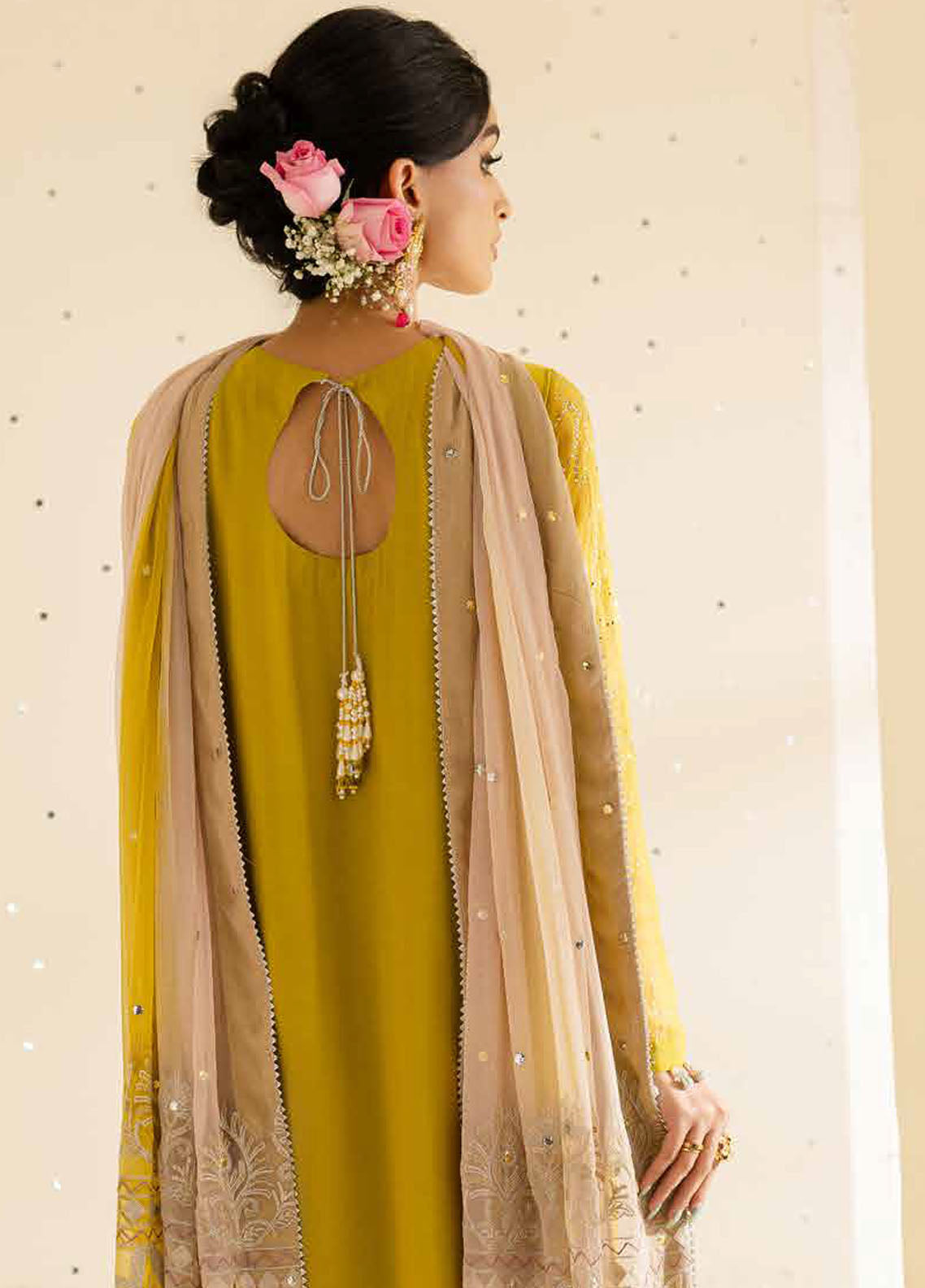 Mukeshkari by Nureh Embroidered Chiffon Suit Unstitched 4 Piece MK-08