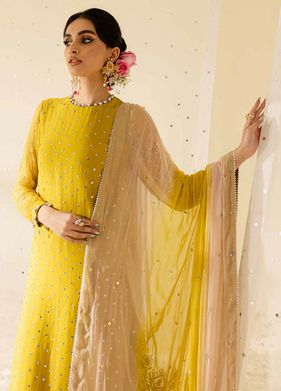 Mukeshkari by Nureh Embroidered Chiffon Suit Unstitched 4 Piece MK-08