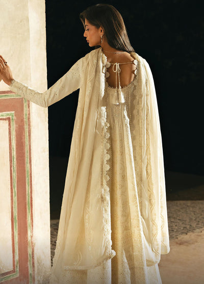 Mulaqaat by Afrozeh Embroidered Lawn Suits Unstitched 3 Piece AF25MFL D-04 Ishq
