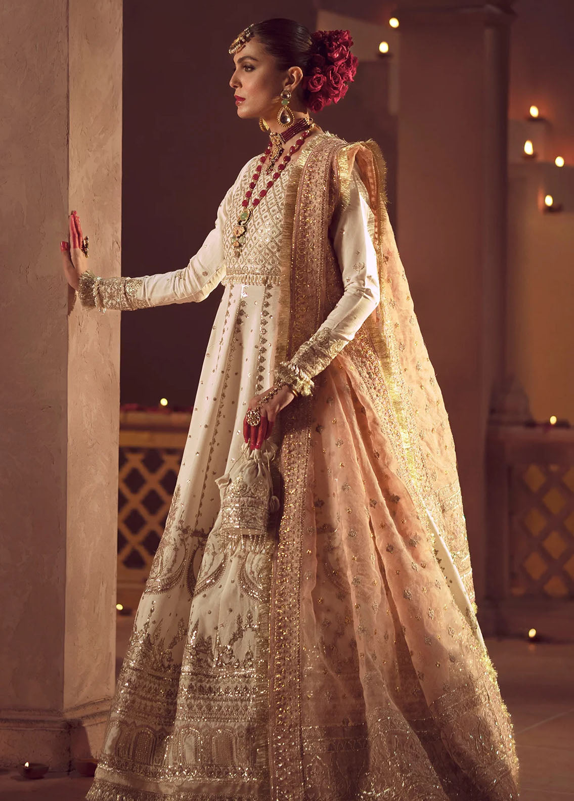 Mushk The Silk Edit By Ajr Couture Wedding Collection 2024 ASE-01 Tamanah