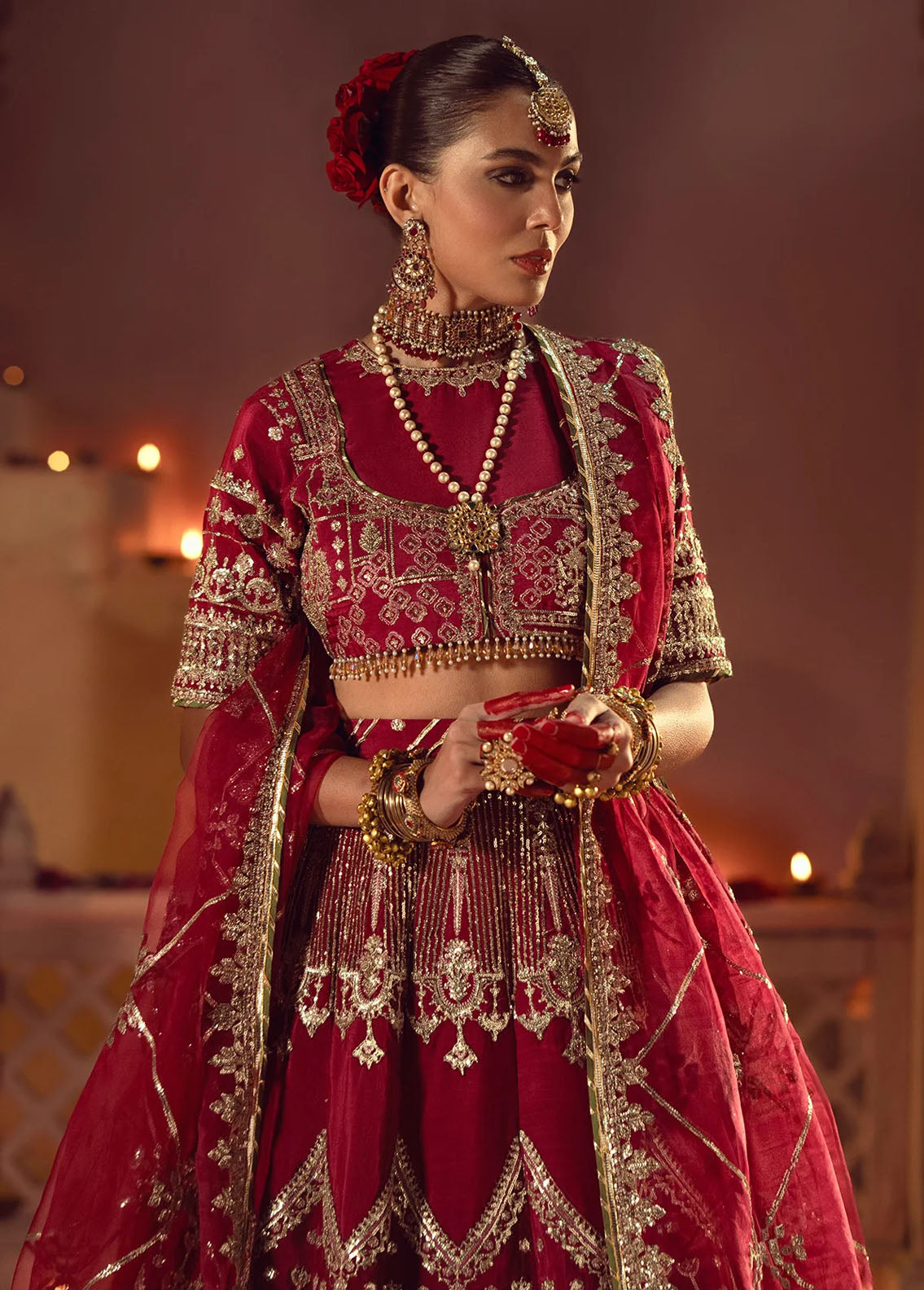 Mushk The Silk Edit By Ajr Couture Wedding Collection 2024 ASE-02 Devdas