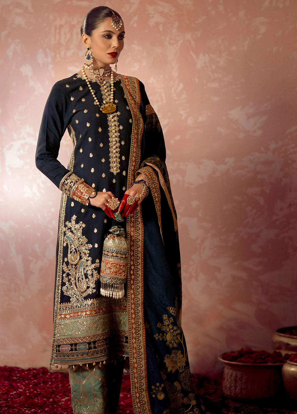 Mushk The Silk Edit By Ajr Couture Wedding Collection 2024 ASE-03 Khushboo