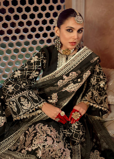 Mushk The Silk Edit By Ajr Couture Wedding Collection 2024 ASE-07 Koyal