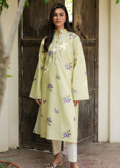 Mushq Pret Embroidered Cotton 2 Piece Suit MPBEM230105 Tulip Burst