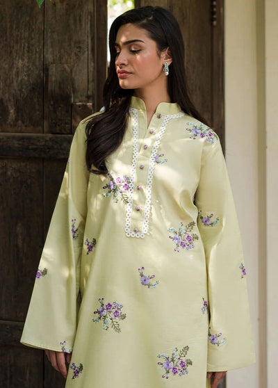 Mushq Pret Embroidered Cotton 2 Piece Suit MPBEM230105 Tulip Burst