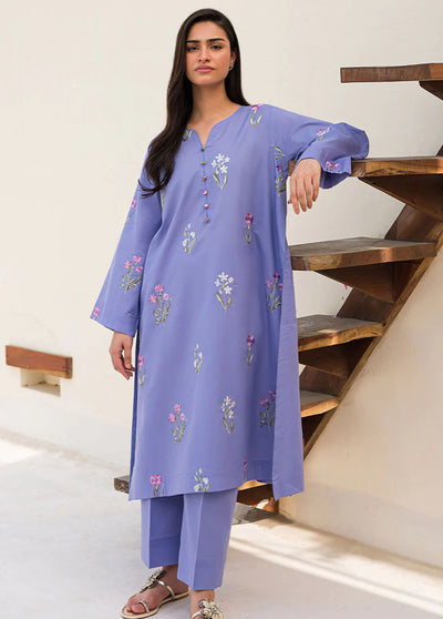 Mushq Pret Embroidered Cotton 2 Piece Suit MPBEM230108 Lily Vine