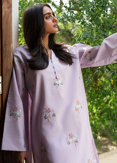 Mushq Pret Embroidered Cotton 2 Piece Suit MPBEM230109 Petal Dance