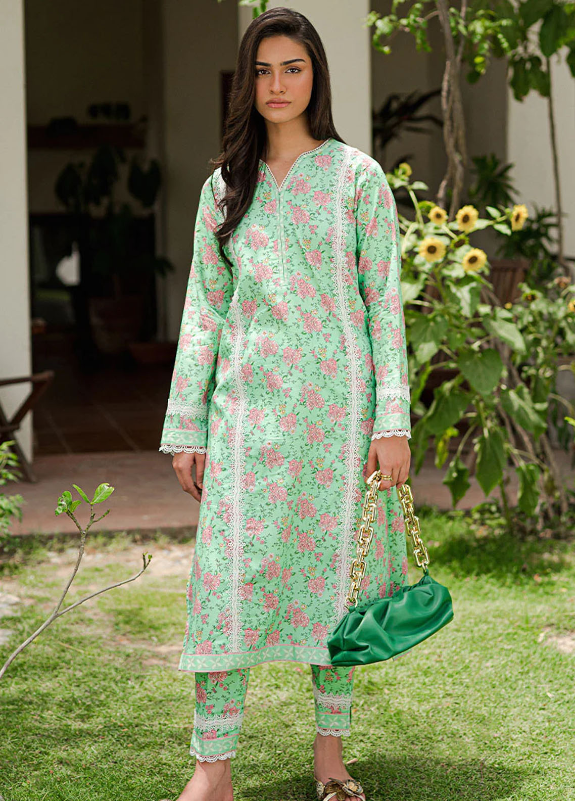 Mushq Pret Printed Cotton 2 Piece Suit MQ23BP MPBPR230104 Aster