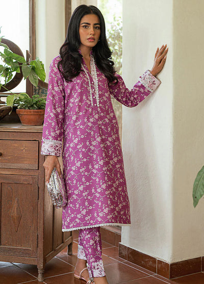 Mushq Pret Printed Cotton 2 Piece Suit MQ23BP MPBPR230107 Morning Glory