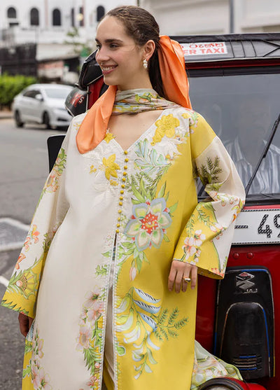 Mushq Embroidered Lawn Suits Unstitched 3 Piece D-9A Corina