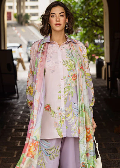 Mushq Embroidered Lawn Suits Unstitched 3 Piece D-9B Erminia