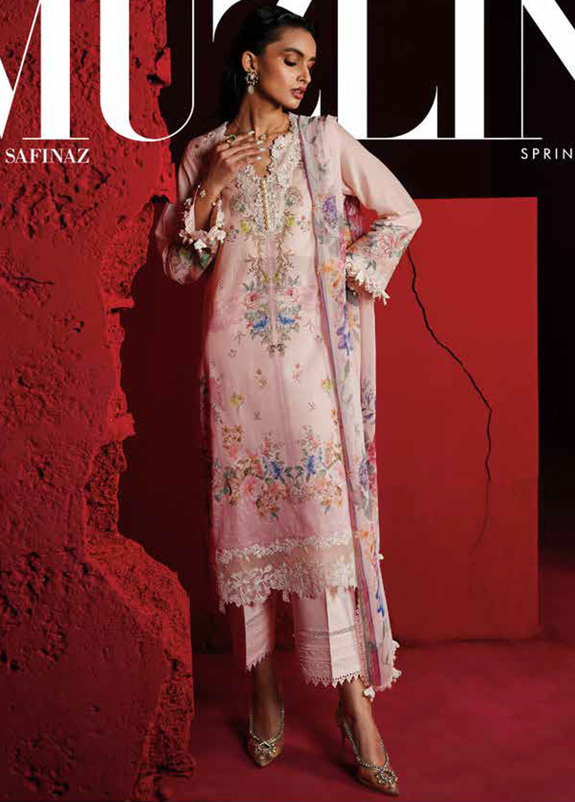 Muzlin By Sana Safinaz Spring Summer Collection 2024 13A