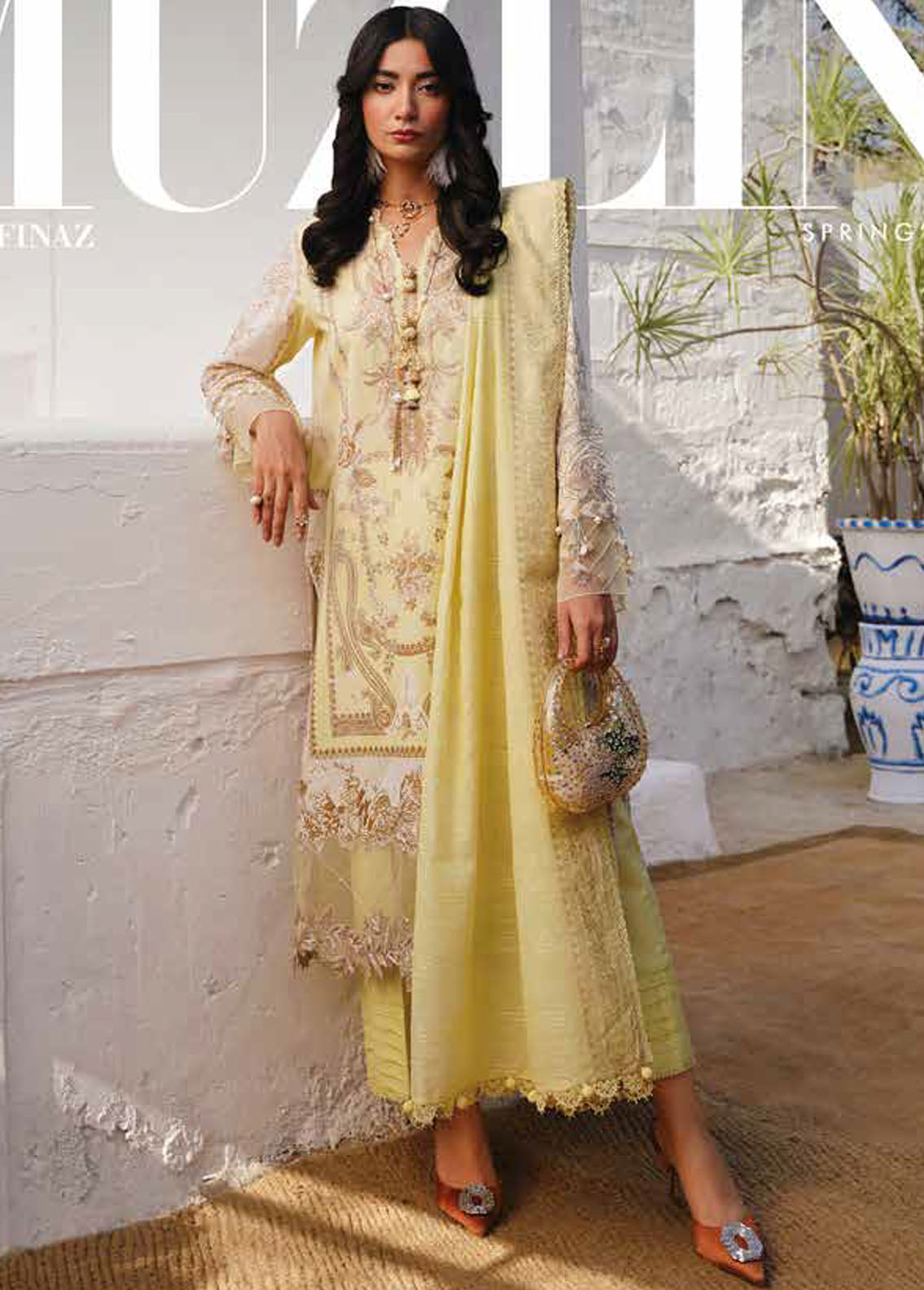 Muzlin By Sana Safinaz Spring Summer Collection 2024 18A