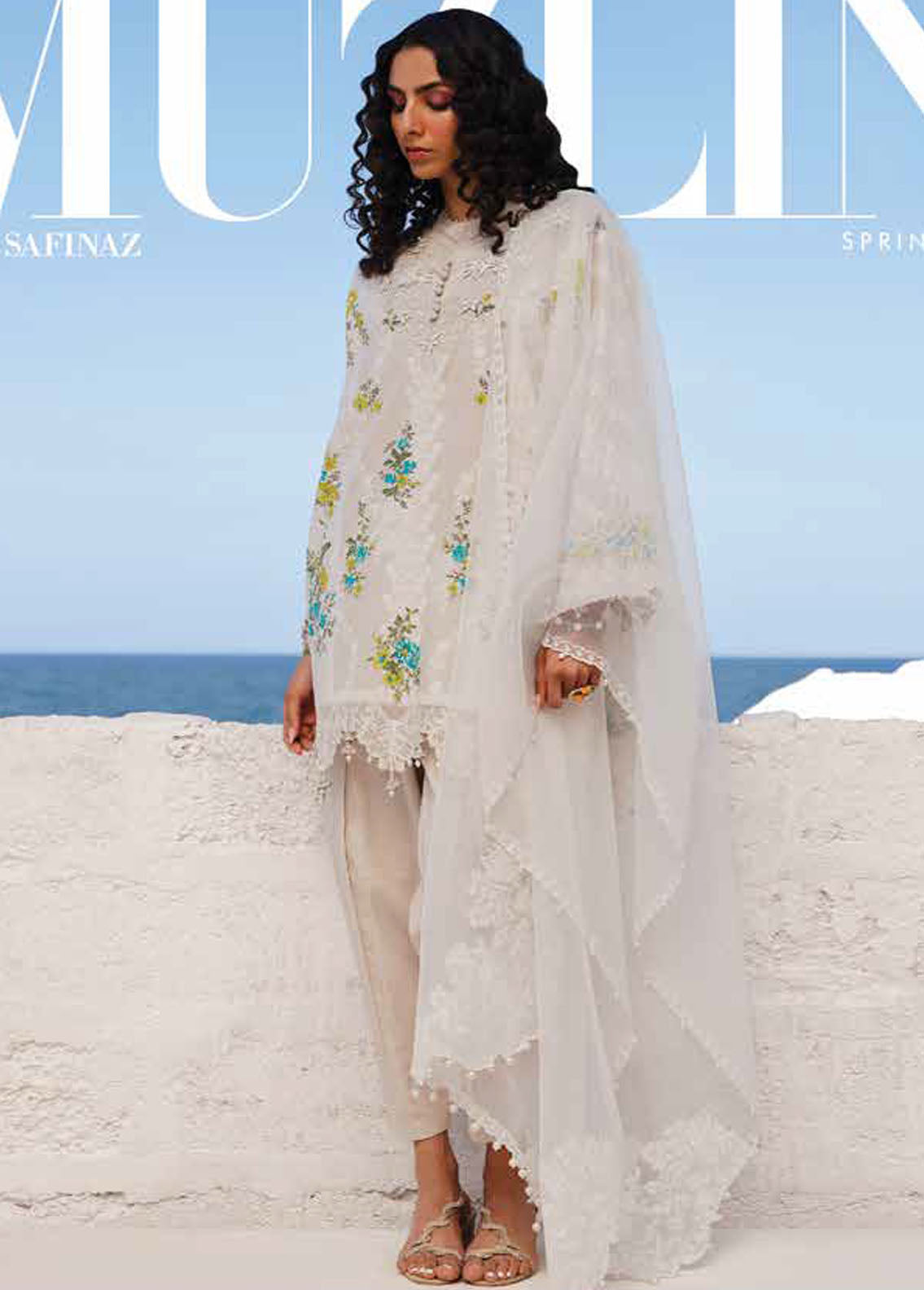 Muzlin By Sana Safinaz Spring Summer Collection 2024 20A