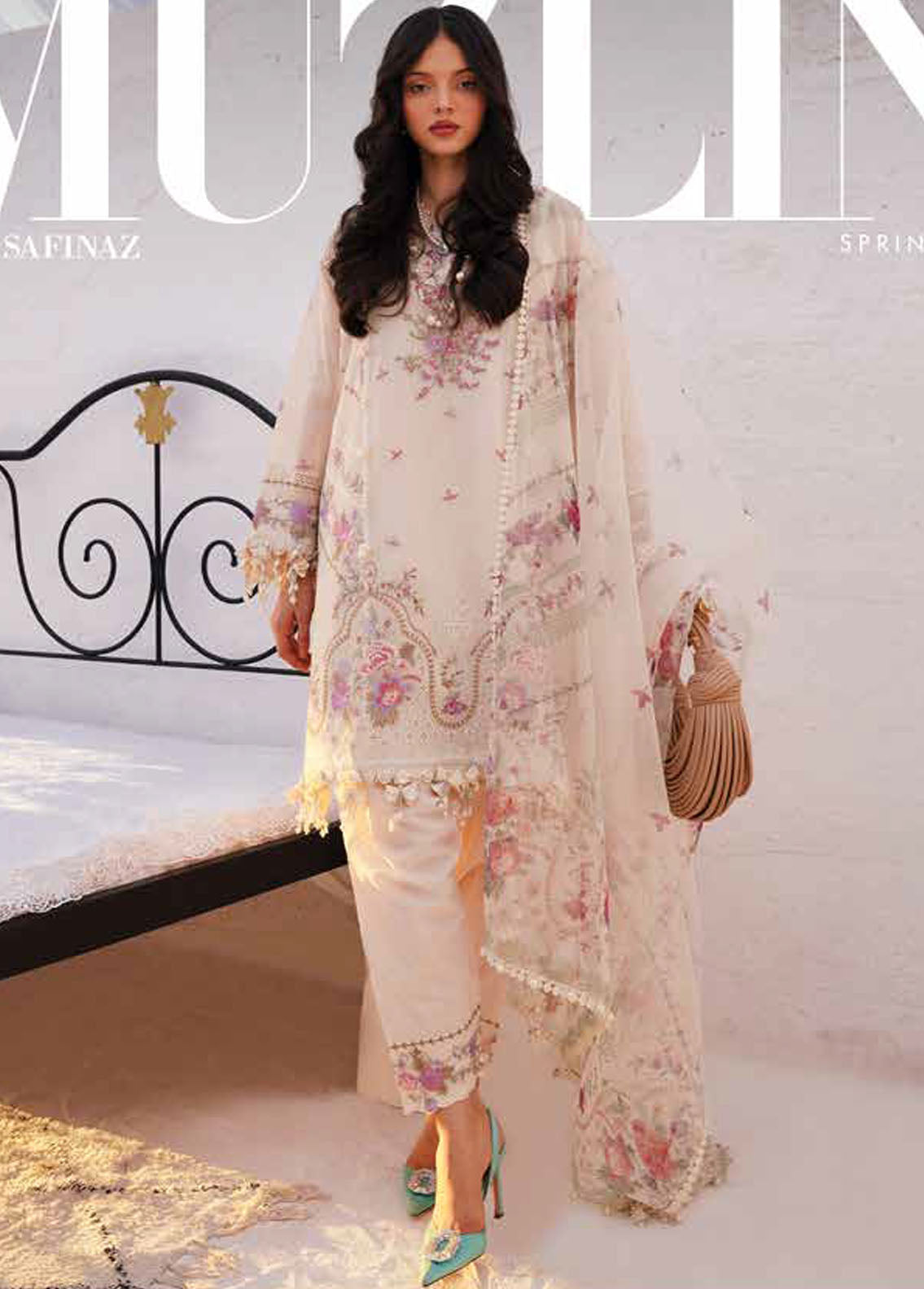 Muzlin By Sana Safinaz Spring Summer Collection 2024 5A