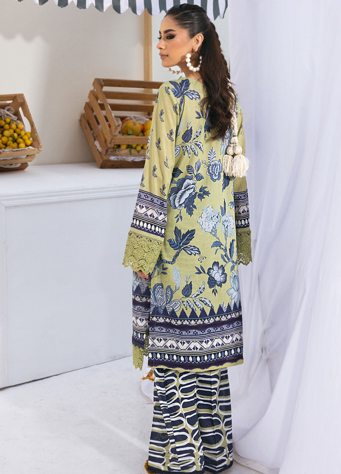 N Girl by Nureh Premium Lawn Collection 2024 NGL-07