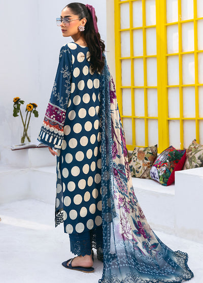 N Girl by Nureh Premium Lawn Collection 2024 NGL-12