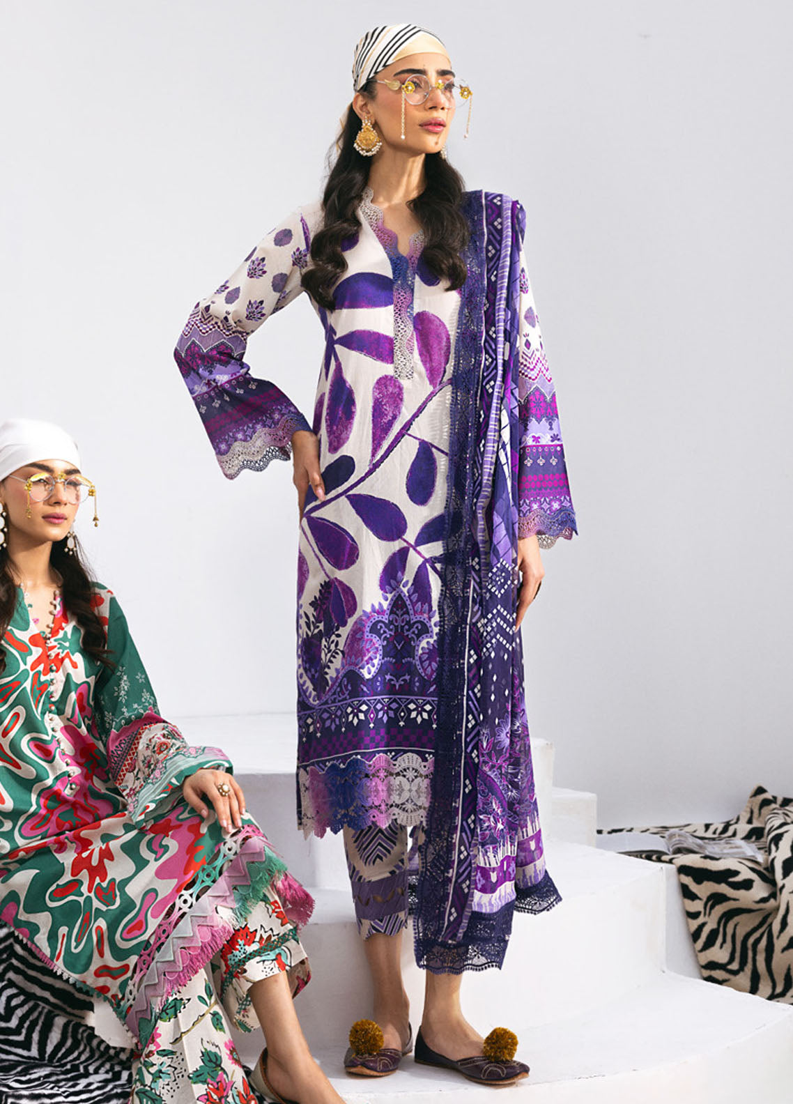 N Girl by Nureh Premium Lawn Collection 2024 NGL-03