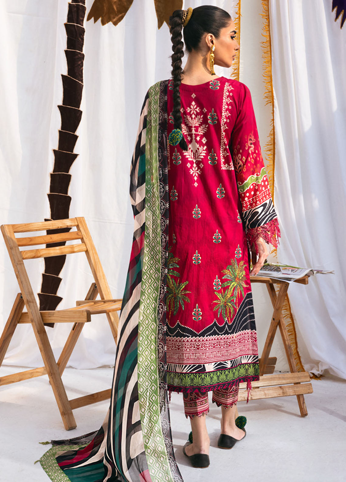 N Girl by Nureh Premium Lawn Collection 2024 NGL-08