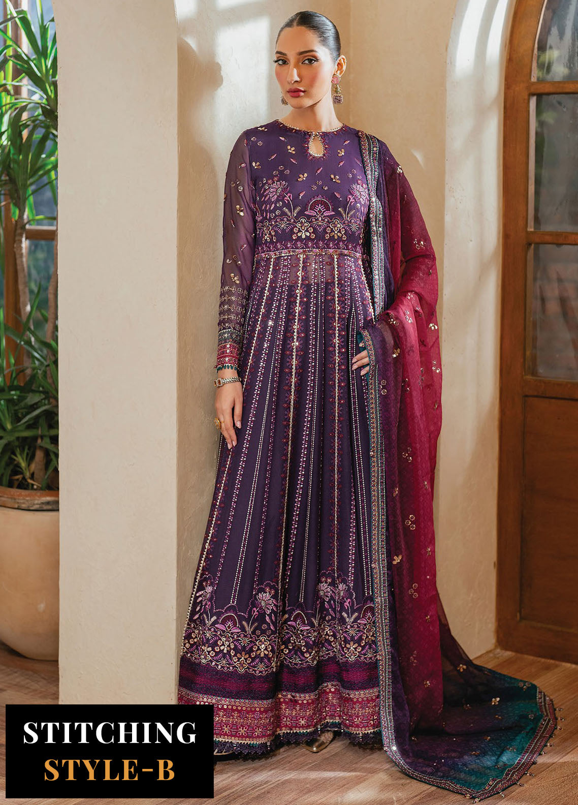 Niran by Xenia Luxury Unstitched Formals Collection 2025 D-03 Sourati