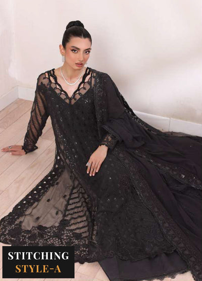 Noor By Saadia Asad Chiffon De Luxe Formal Collection 2024 D-04 Natalia